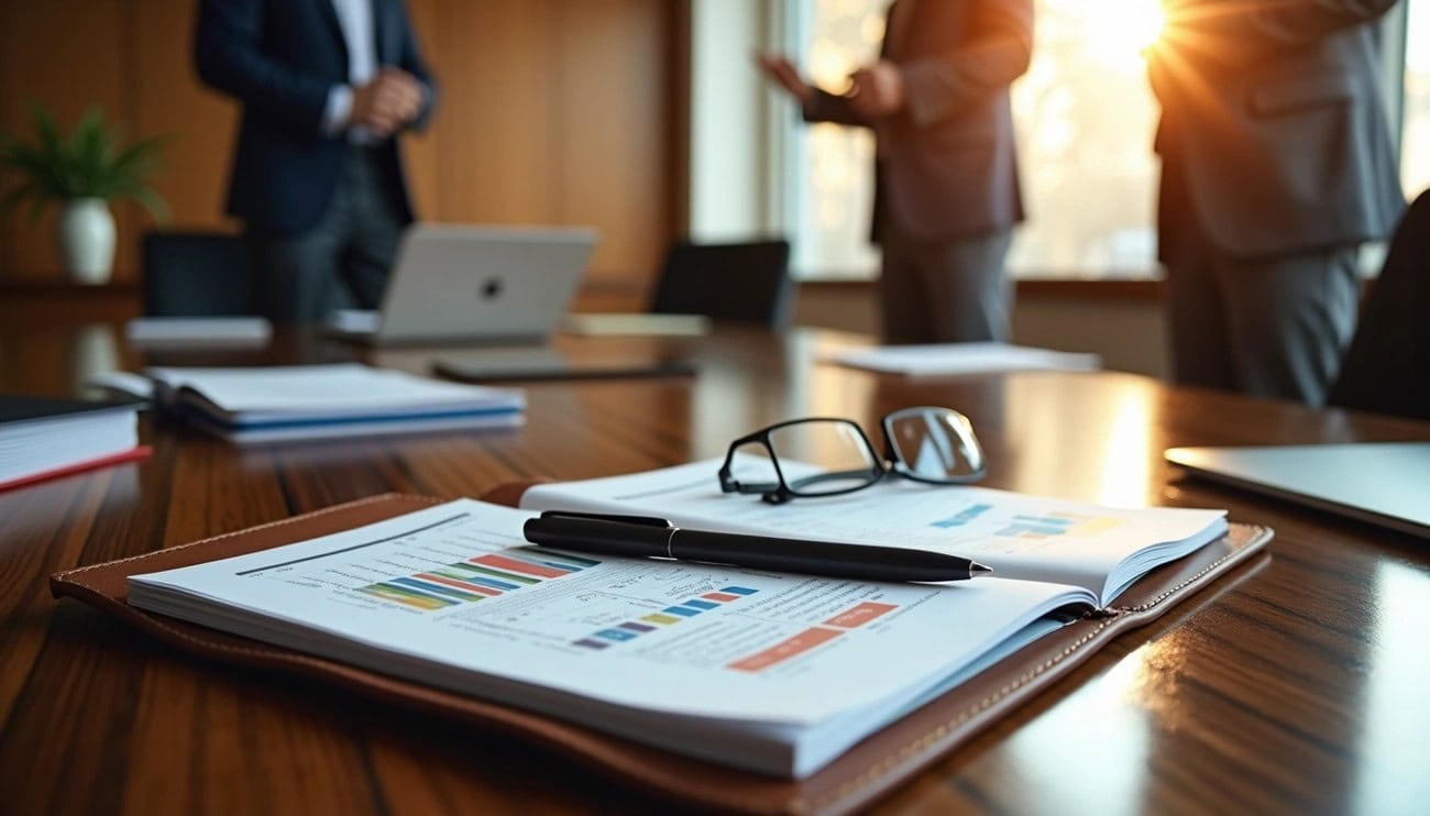 Attorney and rebuttal expert witness reviewing opposing financial expert damages report