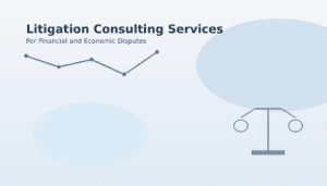 Attorney receiving litigation consulting support from CPA expert on financial damages dispute