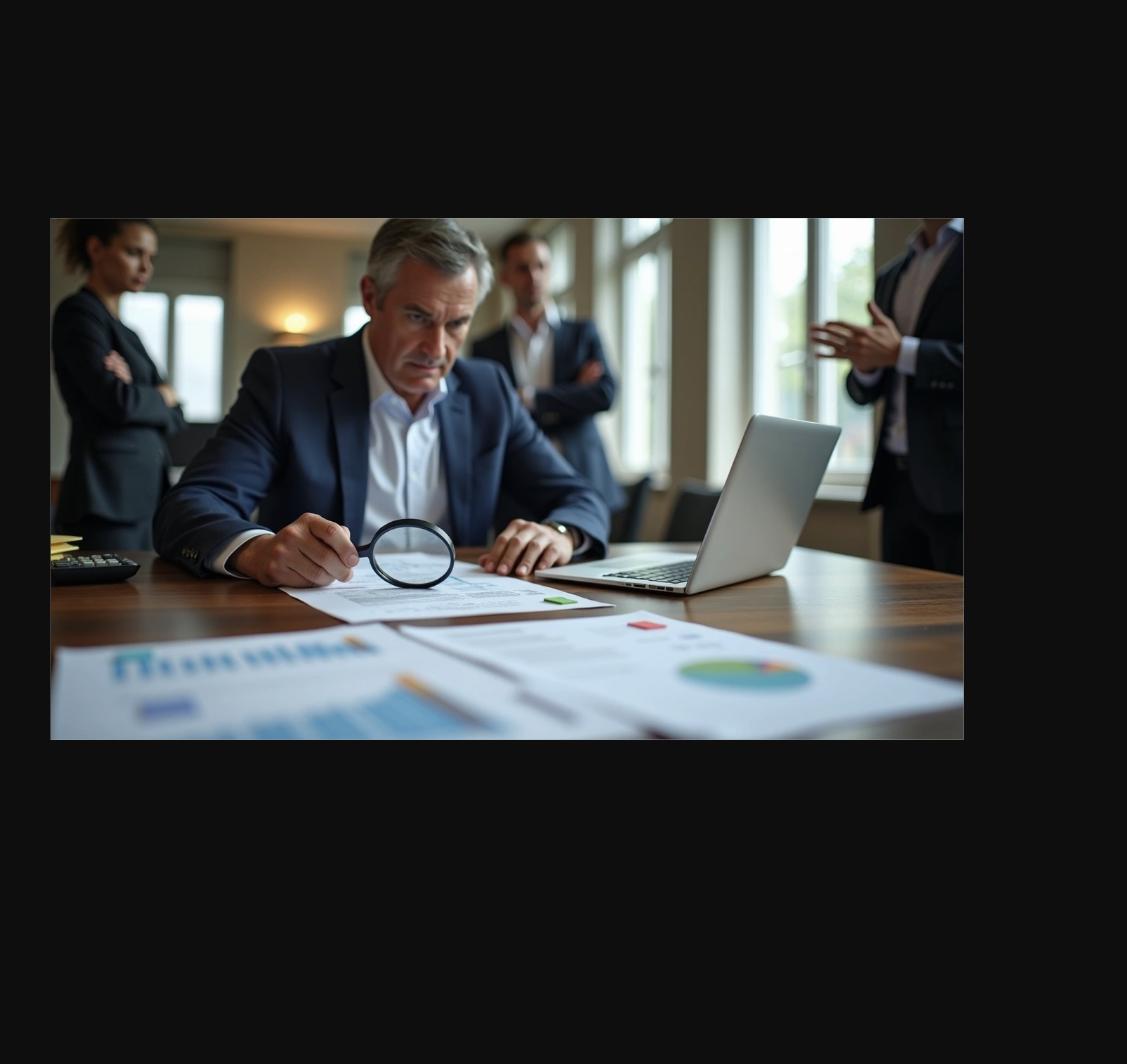 Attorney consulting with forensic accountant to determine when to hire one in a business dispute